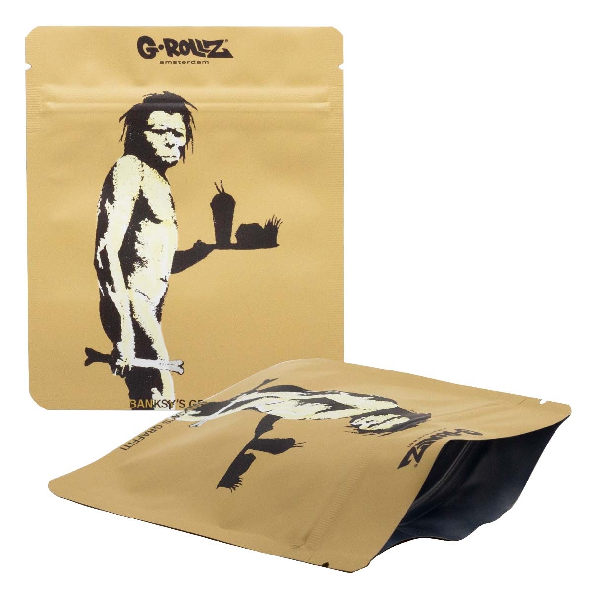 Ziplock "Graffiti Fast Food Caveman"
